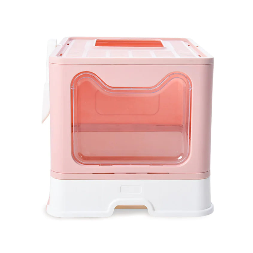 Compact Hideaway Cat Litter Box