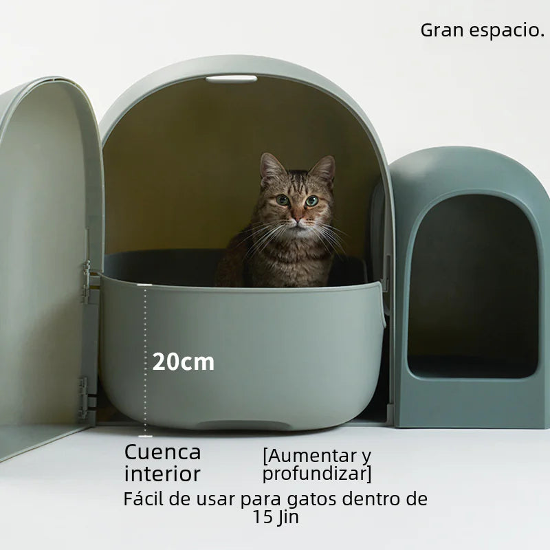 Enclosed Odor-Free Cat Litter Haven