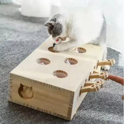 Timber Feline Hunt & Play Maze Toy