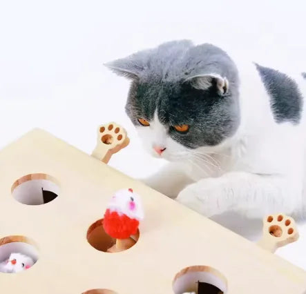 Timber Feline Hunt & Play Maze Toy