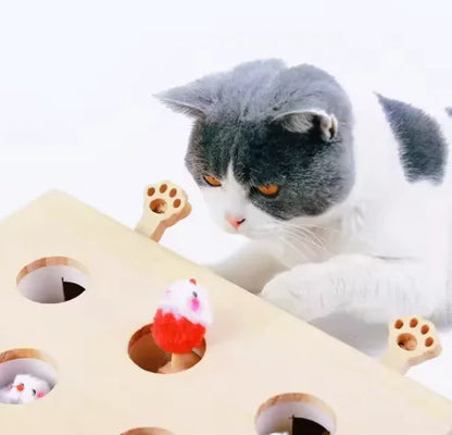 Timber Feline Hunt & Play Maze Toy