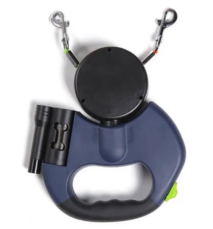 IllumiLeash Dual Dog Retractable