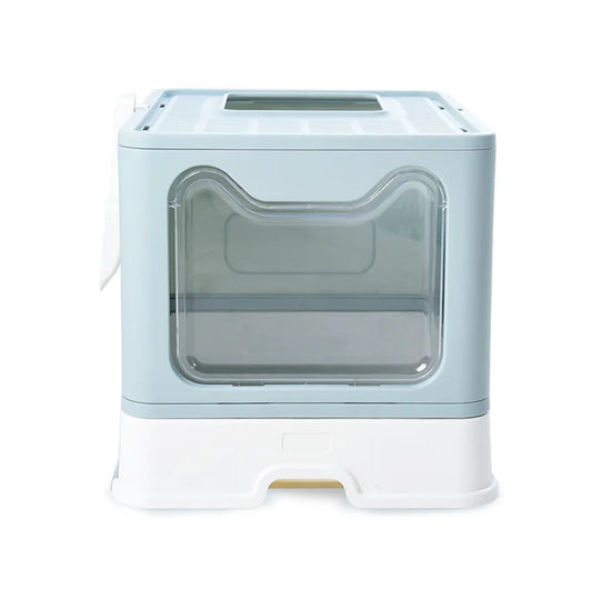 Compact Hideaway Cat Litter Box