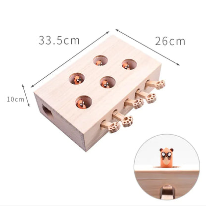 Timber Feline Hunt & Play Maze Toy