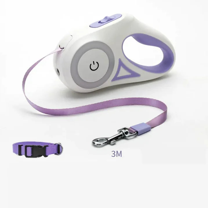 FlexiTrack LED Dog Leash Set