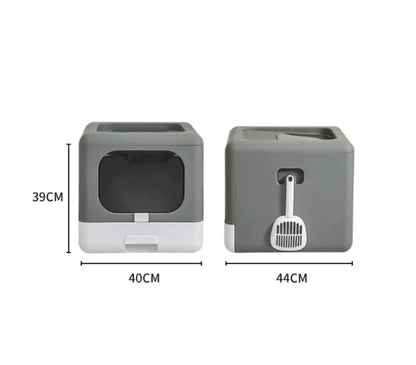 Double Door Cat Litter Box XL