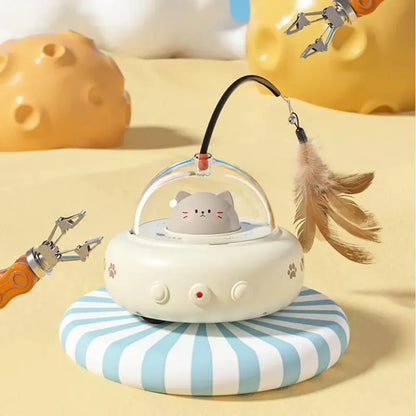 Robotic Feather Chase Toy